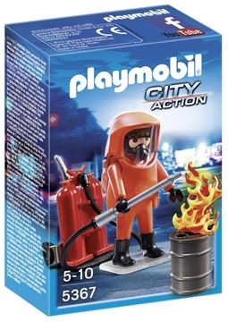 Imagen de Playmobil 5367 - Bombero Fuerzas Especiales