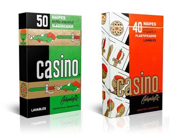 Imagen de Naipe Casino Celuplastic - 50 Cartas x Unidad
