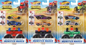 Imagen de Hot Wheels Monster Trucks Diseña tu Monstruo
